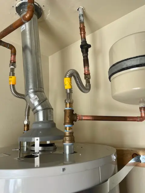 Water heater installation and plumbing repair in San Leandro